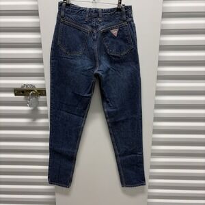 Vtg Guess Georges Marciano Mom Jeans 30 High Rise Zip Fly Made In USA 80s 90s